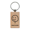 Dead Inside | Etched Keychain