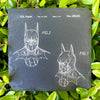 More Patent Coasters - Slate
