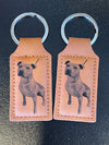 Leather Keychain - Custom
