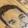 Custom Photo on Alder Wood Plaque | Laser Engraved