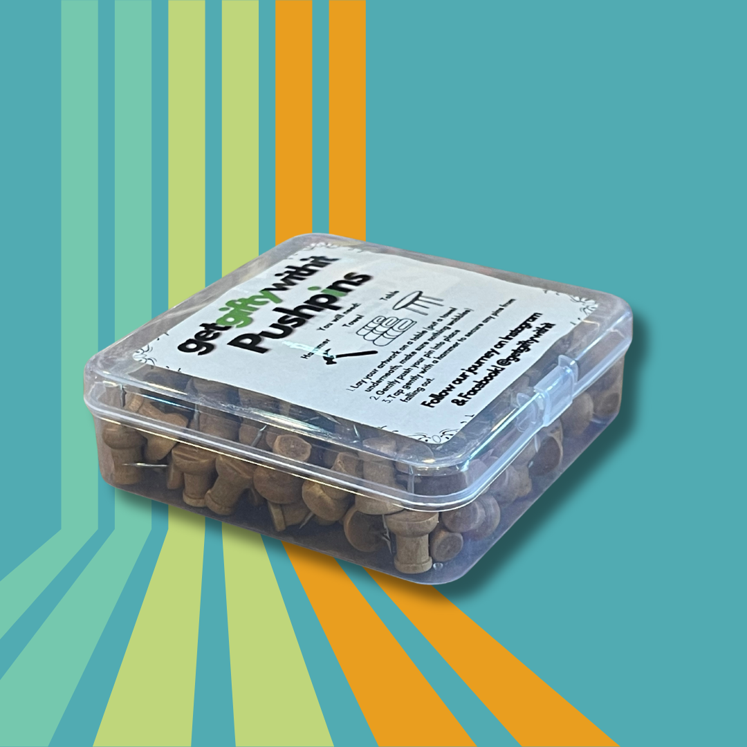 Wood Pushpin Pack (120ct)
