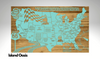 NASCAR Speedways Across the U.S. | Pushpin Map on Wood