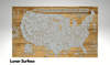 U.S. National Parks, Monuments & More | Pushpin Map on Wood
