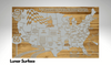 NASCAR Speedways Across the U.S. | Pushpin Map on Wood