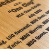 Custom Photo on Alder Wood Plaque | Laser Engraved