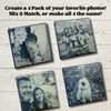 Custom | Photo Coasters on Slate