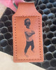 Leather Keychain - Custom