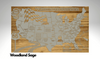 NASCAR Speedways Across the U.S. | Pushpin Map on Wood