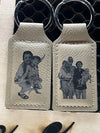 Leather Keychain - Custom