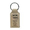 Sigmas Don't Forget Keys | Etched Keychain