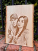 Your Photo on Wood | Live Edge Basswood