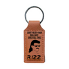 Can't Hear Your Bullshit Over All This Rizz | Etched Keychain