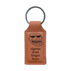 Sigmas Don't Forget Keys | Etched Keychain