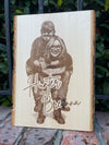 Your Photo on Wood | Live Edge Basswood