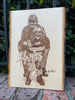 Your Photo on Wood | Live Edge Basswood