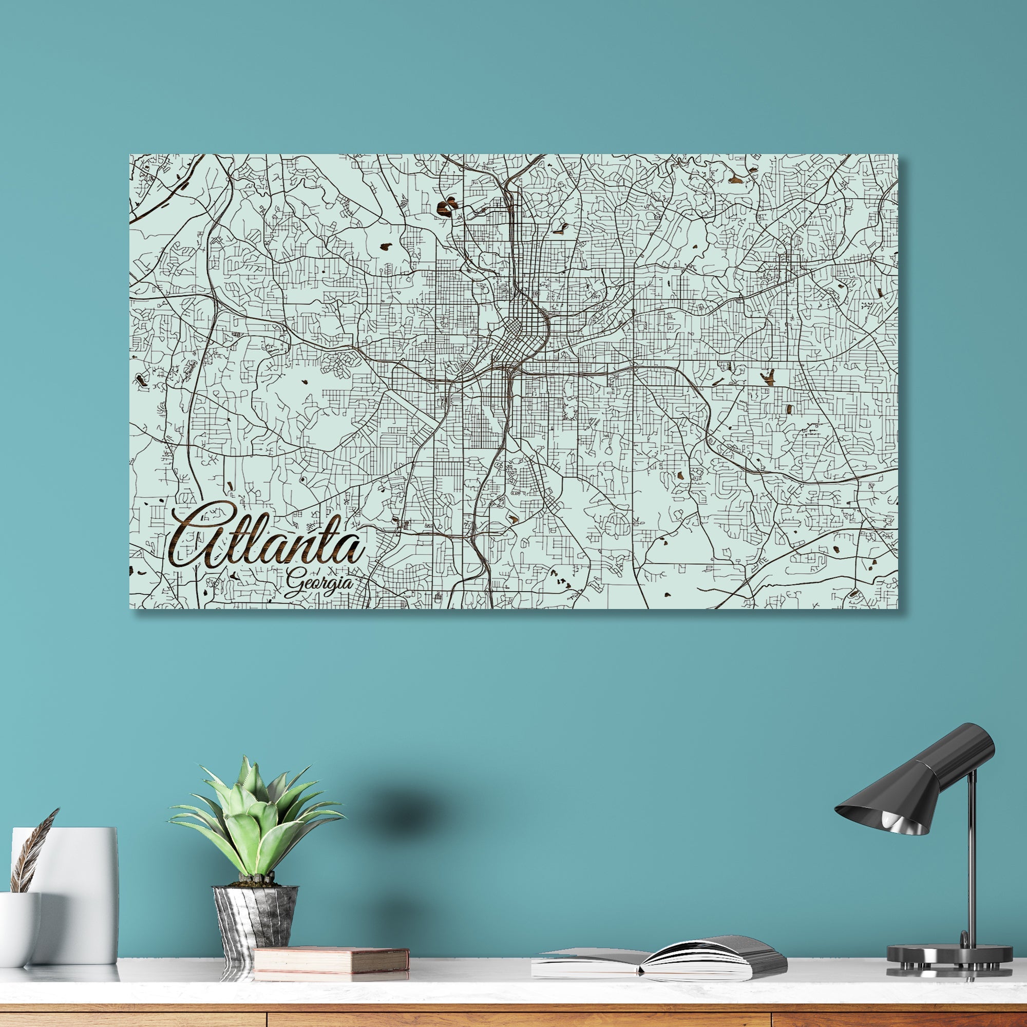 Atlanta, Georgia Street Map