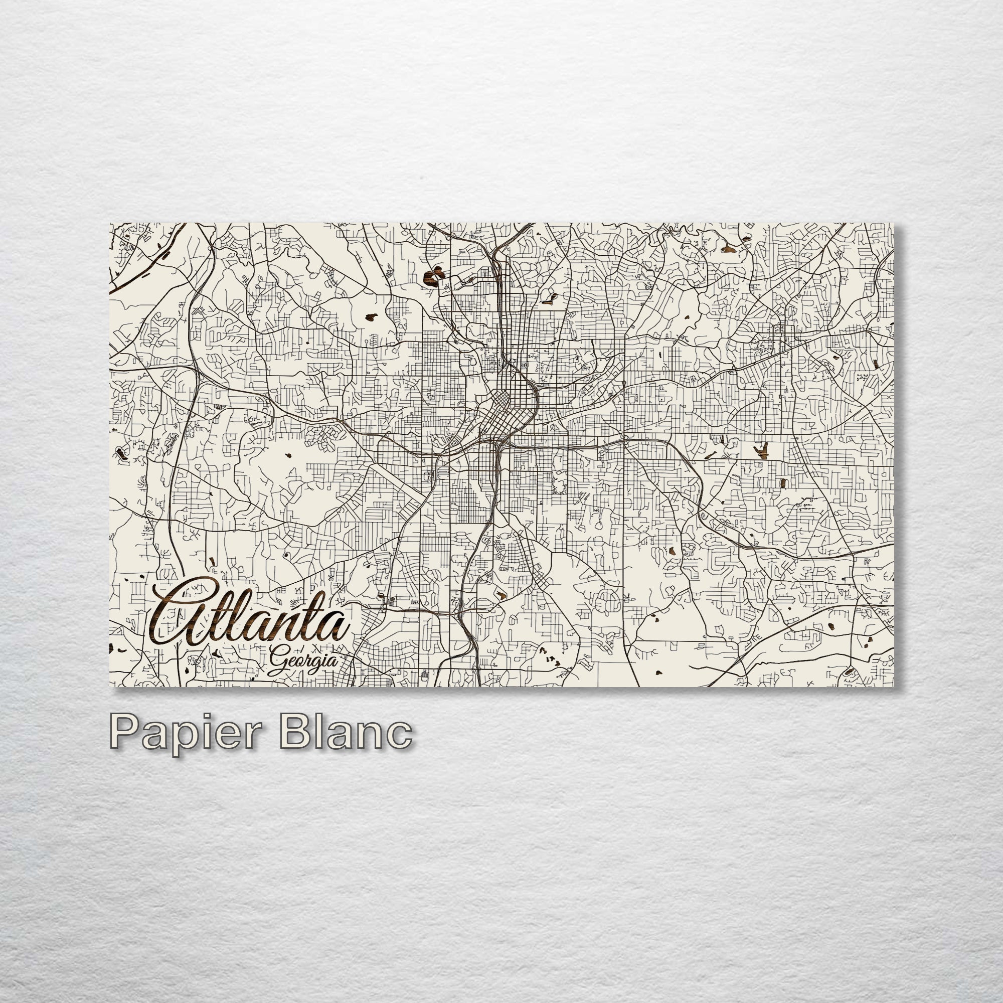 Atlanta, Georgia Street Map