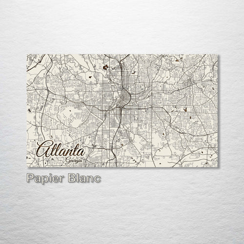 Atlanta, Georgia Street Map