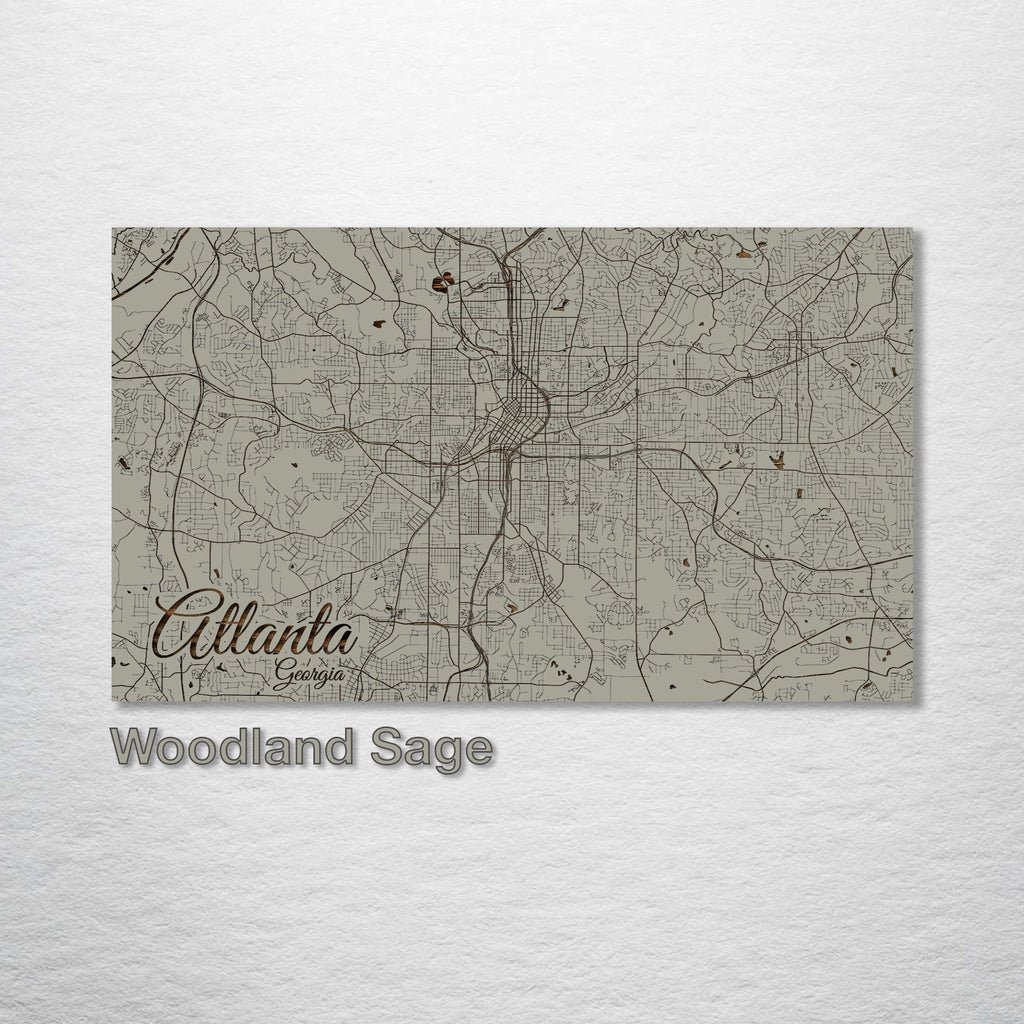 Atlanta, Georgia Street Map