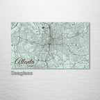 Atlanta, Georgia Street Map