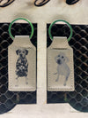Leather Keychain - Custom