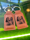 Leather Keychain - Custom