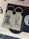 Leather Keychain - Custom