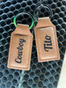 Leather Keychain - Custom