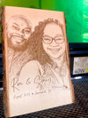 Your Photo on Wood | Live Edge Basswood
