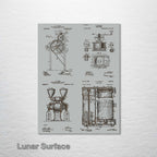FP0592 - Coffee Quad Engraved Patent (Collective)