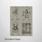 FP0592 - Coffee Quad Engraved Patent (Collective)