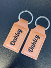 Leather Keychain - Custom