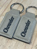 Leather Keychain - Custom