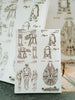 Star Wars Quad Characters & Vehicles - Patent on Wood