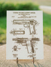 Browning 1911 - Patent on Wood