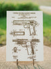 Browning 1911 - Patent on Wood