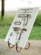Browning 1911 - Patent on Wood