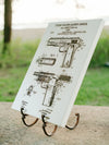 Browning 1911 - Patent on Wood