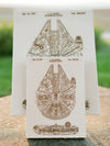 Millennium Falcon - Patent on Wood