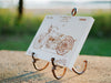 Harley Davidson Cycle Support - Patent on Wood