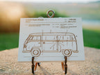 Volkswagen Van - Patent on Wood