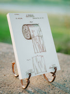 Toilet Paper Dispenser - Patent on Wood