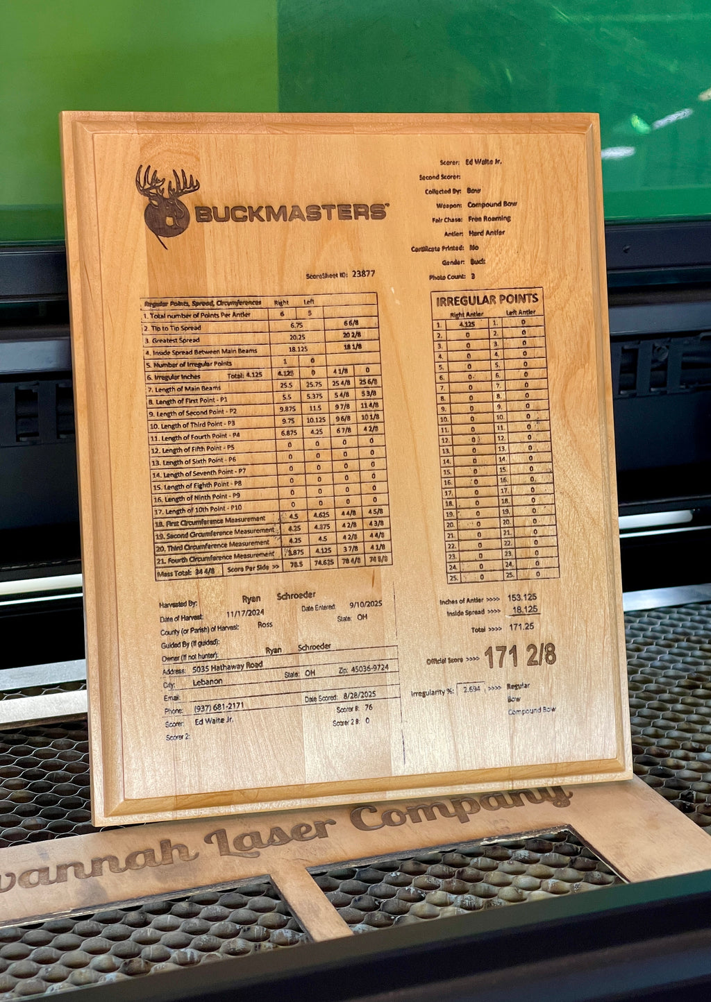 Diplomas & Awards | Alder Wood Plaques