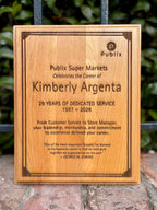 Diplomas & Awards | Alder Wood Plaques