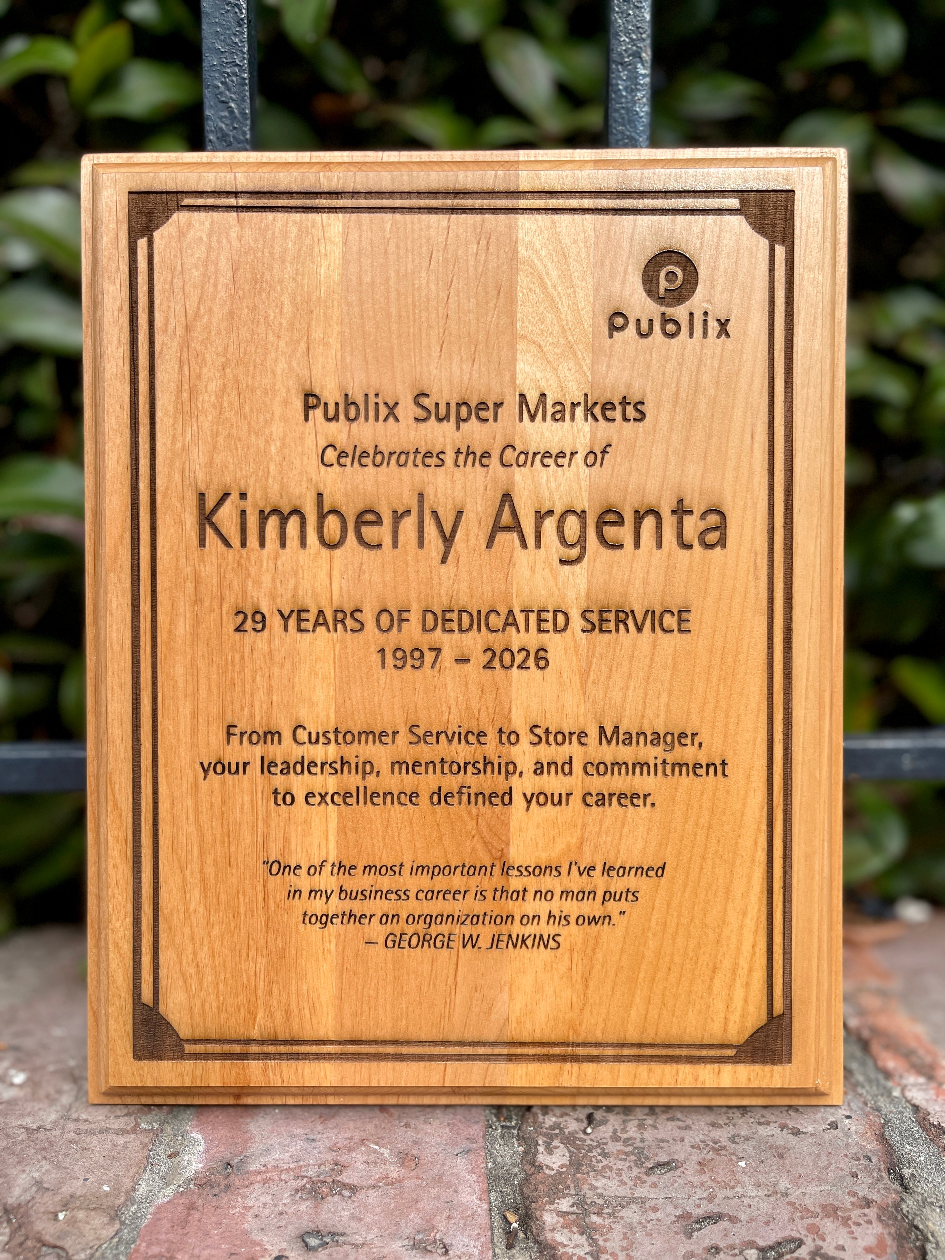 Diplomas & Awards | Alder Wood Plaques