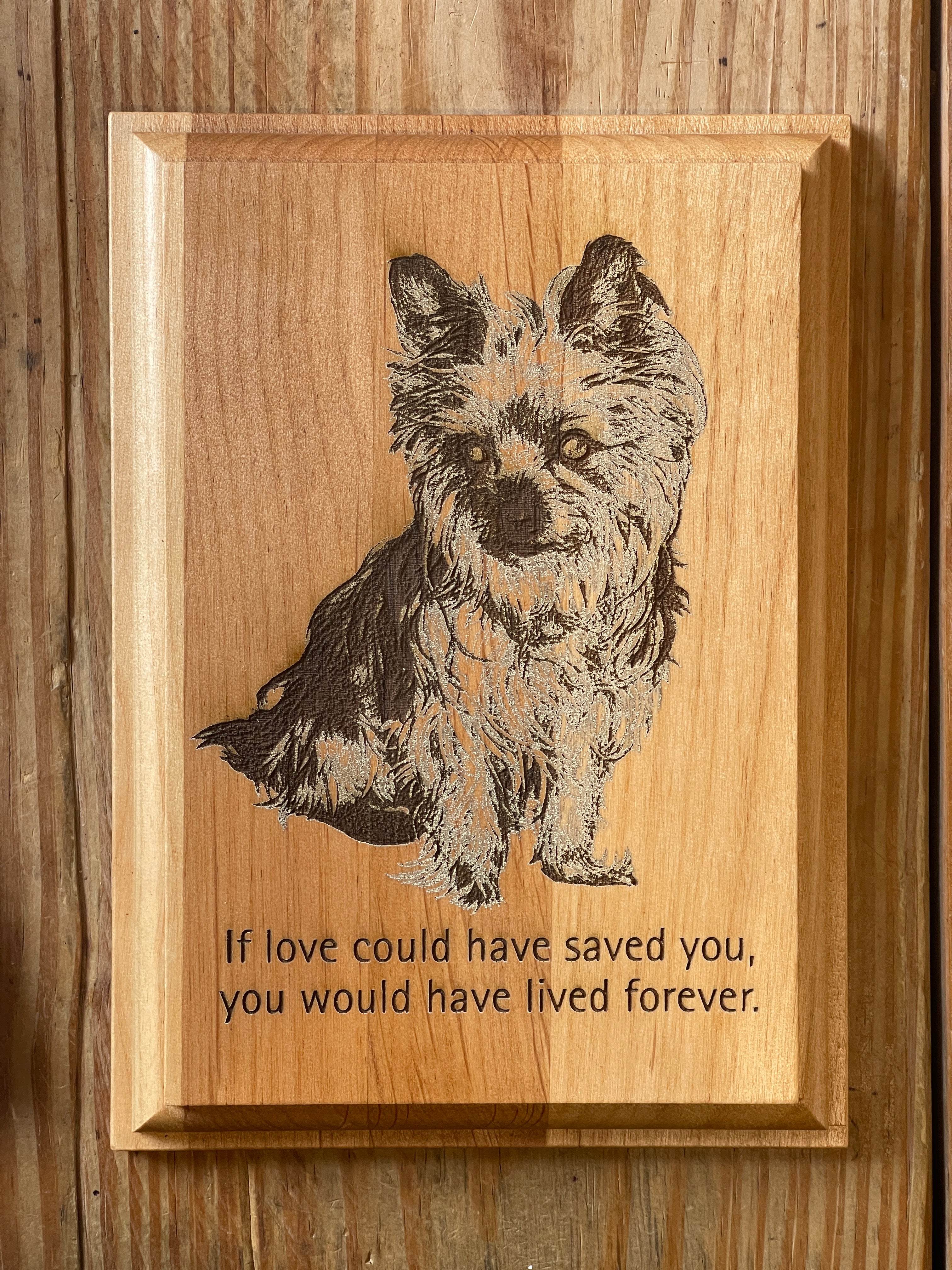 Custom | Alder Wood Plaques