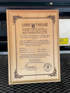 Diplomas & Awards | Alder Wood Plaques