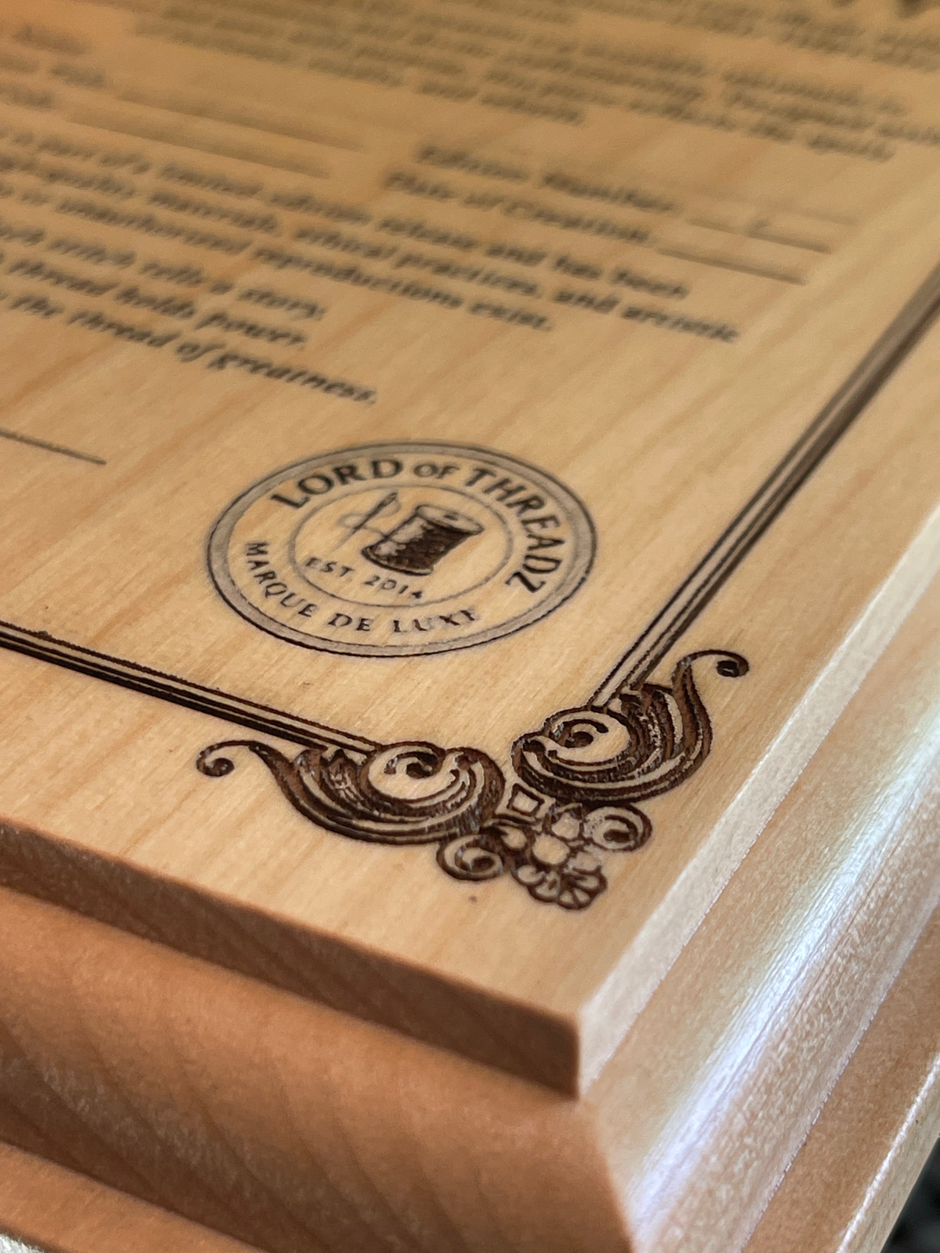 Diplomas & Awards | Alder Wood Plaques
