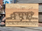 Custom | Photo on Oak Cutting Board