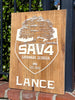 Custom Etched Patent or Logo on Wood
